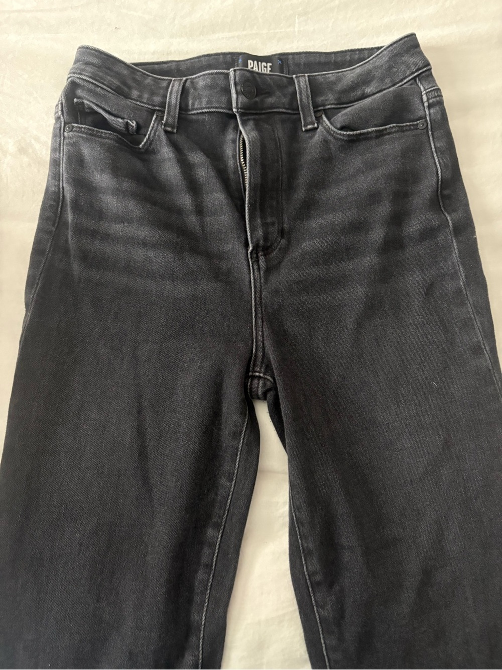 PAIGE High-Rise Black Women’s 29 Jeans - Picture 5 of 6